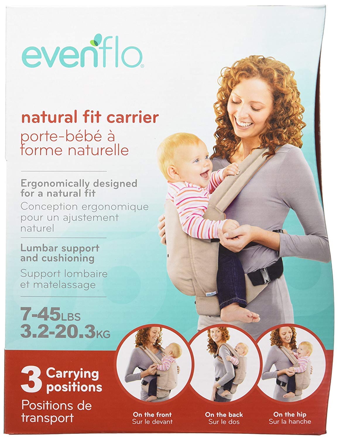 Natural Fit Carrier, 7-45 lbs., Khaki Orange