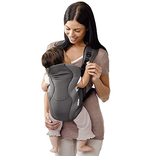 Evenflo Breathable Infant Soft Carrier (Grey Chevron)