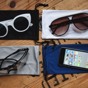 THE BIRCH & CO. BRAND 4X Microfiber Sunglasses Glasses Gadgets Cleaning & Storage Pouch