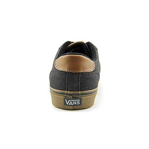 Vans Bishop Men's Shoes Waxed Denim Black Gum, 13 US Men