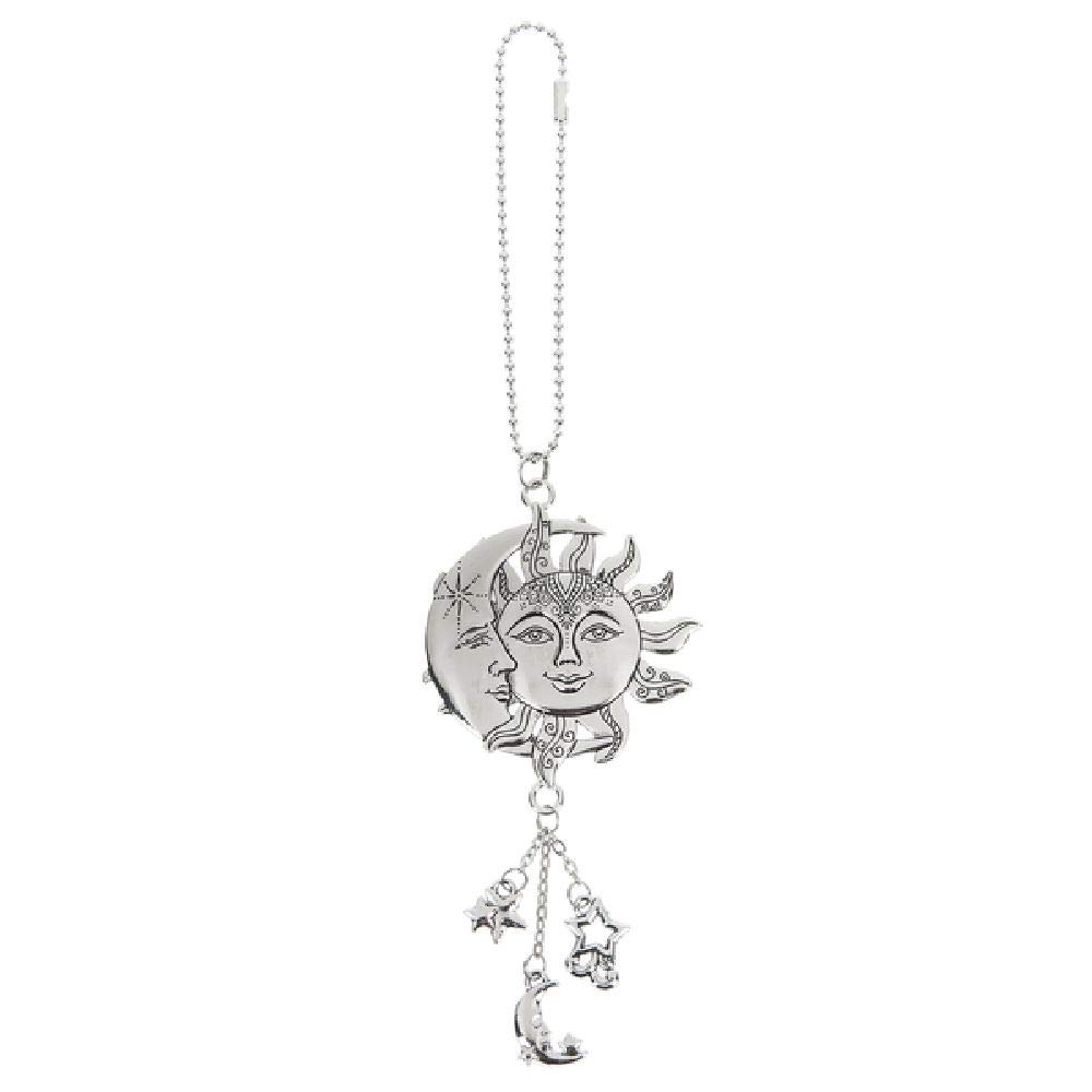 Ganz Sun and Moon Zinc Car Charm New