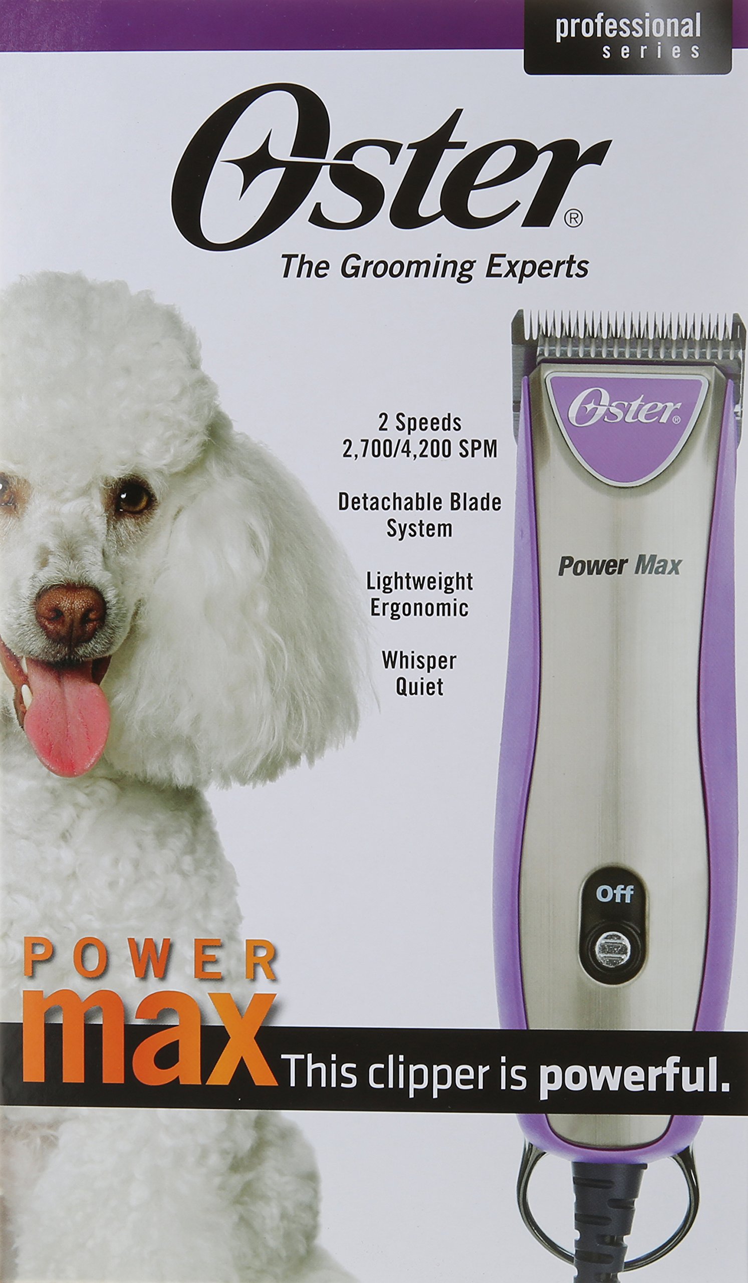 Oster Professional Series Powermax 2-Speed Pet Grooming Clippers