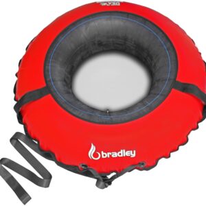 Bradley Snow Tubes: 50 inch Heavy Duty Inflatable Sledding Tubes for Adults - Towable Snow Fun! Best Snow Tubes for Sledding Adventure - Made in The USA!…