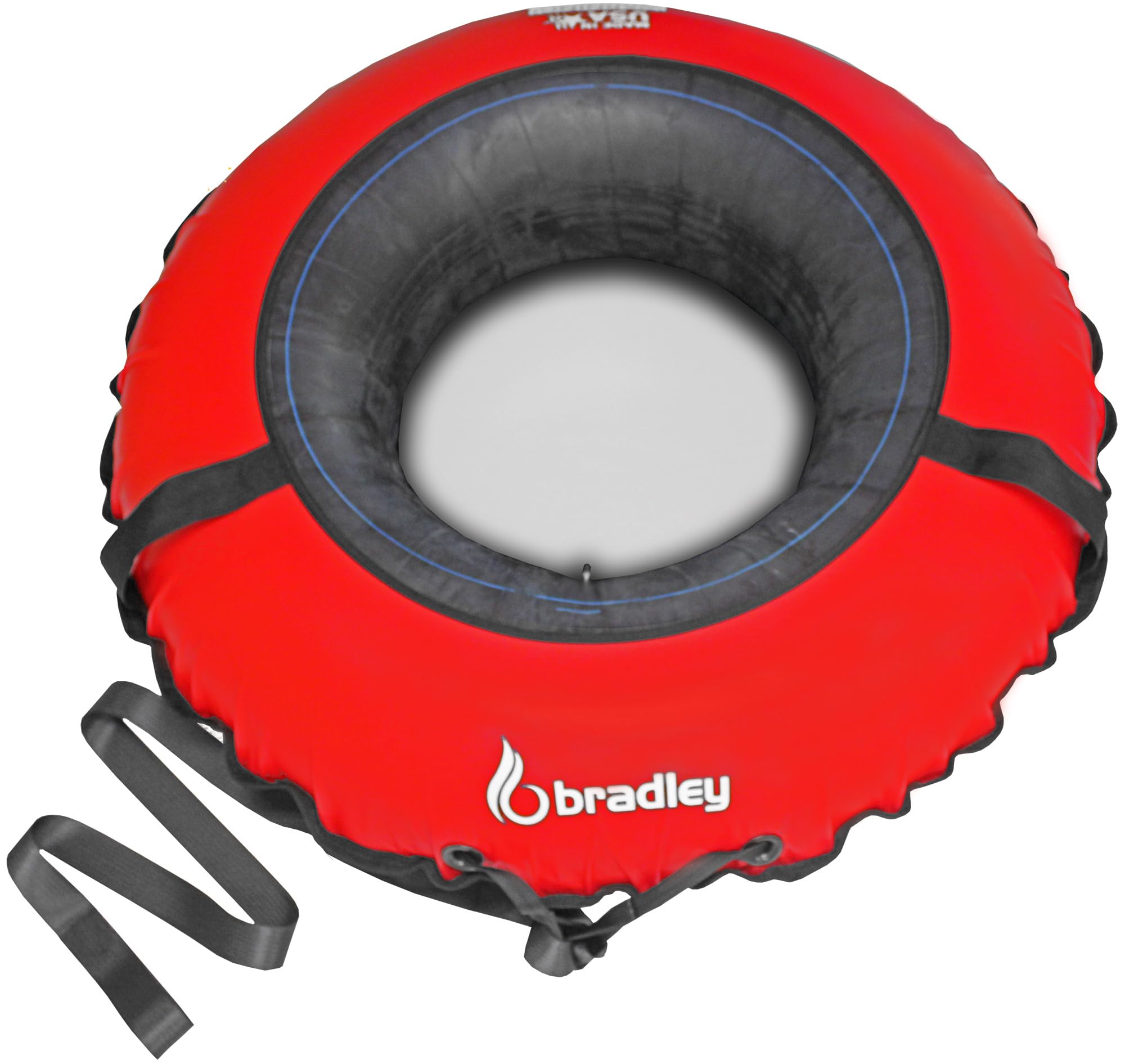 Bradley Snow Tubes: 50 inch Heavy Duty Inflatable Sledding Tubes for Adults - Towable Snow Fun! Best Snow Tubes for Sledding Adventure - Made in The USA!…