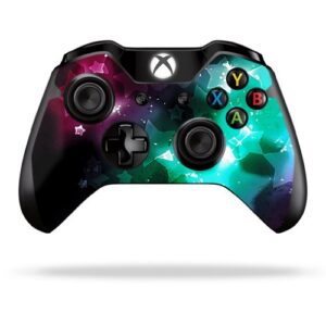 protective vinyl skin decal skin compatible with microsoft xbox one/one s controller wrap sticker skins glow stars