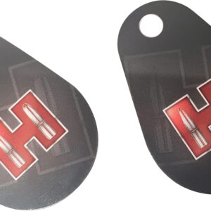 Hornady RAPiD Safe RFID Key Fob, 98161, 2 Pack - Provides Fast, Touch Free Entry to Hornady Rapid Safes in Emergencies - Durable Key Fob Keychain with Hornady Logo and RFID Chip for Instant Access