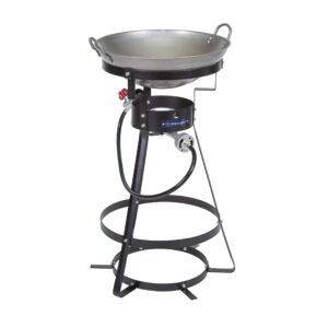 stansport camp stove with carbon steel wok (217-100)