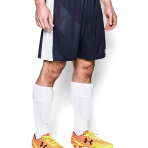 Under Armour Men's Fixture Soccer Shorts, Midnight Navy (410)/White, Small