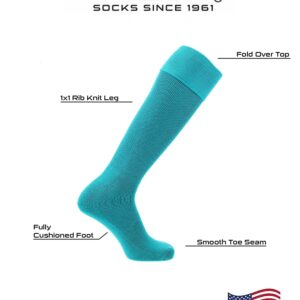 TCK Soccer Socks Multisport Tube MS (Marlin Teal, Medium)