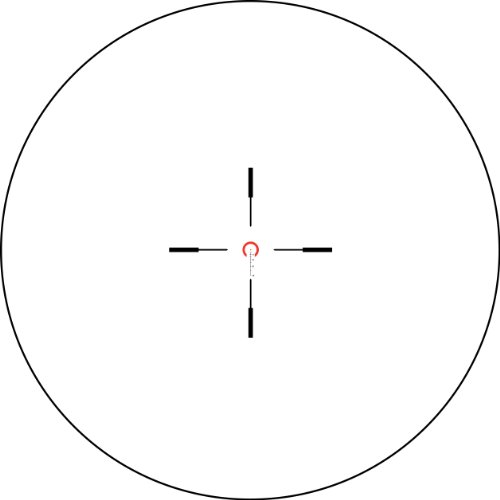 Trijicon VCOG 1-6x24 Horseshoe Dot Crosshair .308/175 Riflescope