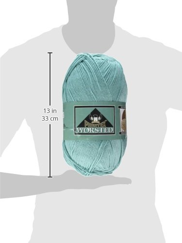 Phentex Worsted Yarn, 14 Ounce, Light Green, Single Ball