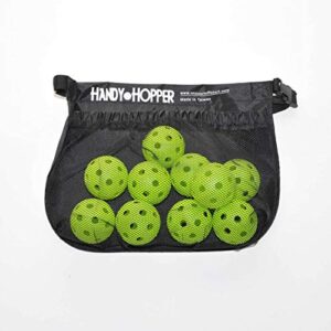 Oncourt Offcourt Handy Hopper – Stores Balls Easily/Fits Around Any Waist / 36 Tennis Ball Capacity