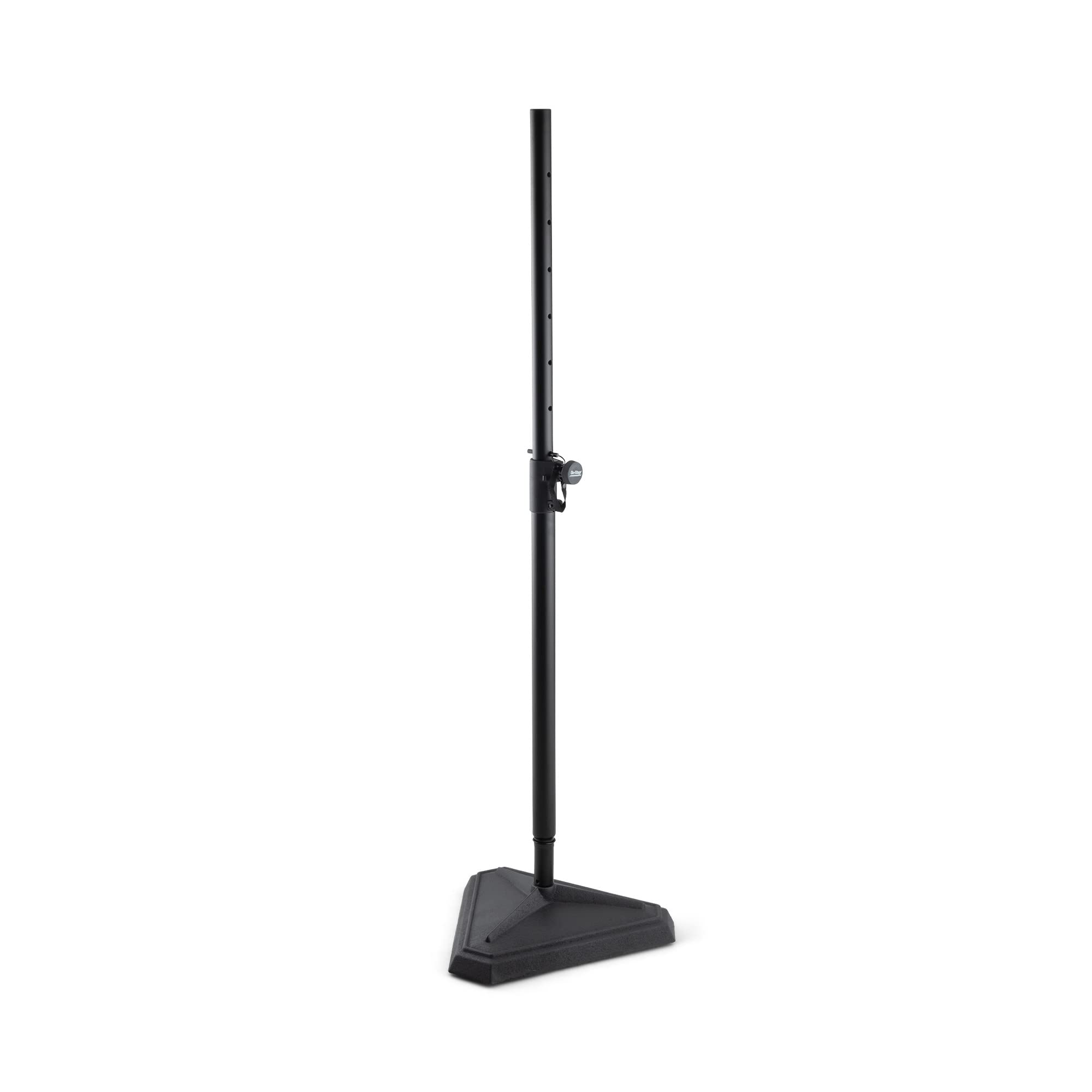 On-Stage SS7746 Subwoofer Pole with M20 Thread (for Mounting a PA Speaker Above a Sub Cabinet, 1 3/8” Mount with Optional M20-Threaded Stem, 100 lb Capacity, Adjustable Height, Steel, Black)