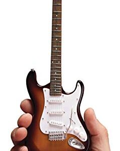 Officially Licensed Mini Sunburst Fender Strat Guitar Replica