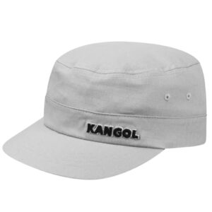 kangol ripstop army cap grey, small-medium