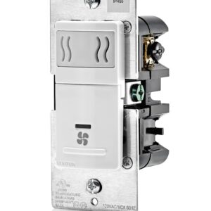 Leviton IPHS5-1LW Decora In-Wall Humidity Sensor & Fan Control , 3A, Single Pole, White