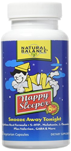 Happy Sleeper 8-Hour Formula Natural Balance 60 VCaps