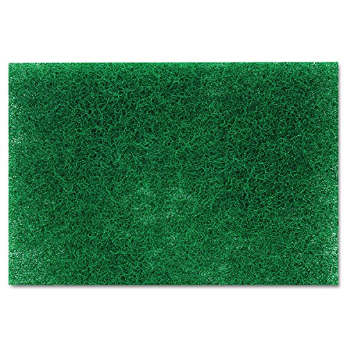 Scotch-Brite PROFESSIONAL 86CT Commercial Heavy Duty Scouring Pad 86, 6" x 9", Green, 12 per Pack (Case of 3 Packs)