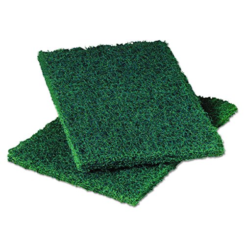 Scotch-Brite PROFESSIONAL 86CT Commercial Heavy Duty Scouring Pad 86, 6" x 9", Green, 12 per Pack (Case of 3 Packs)