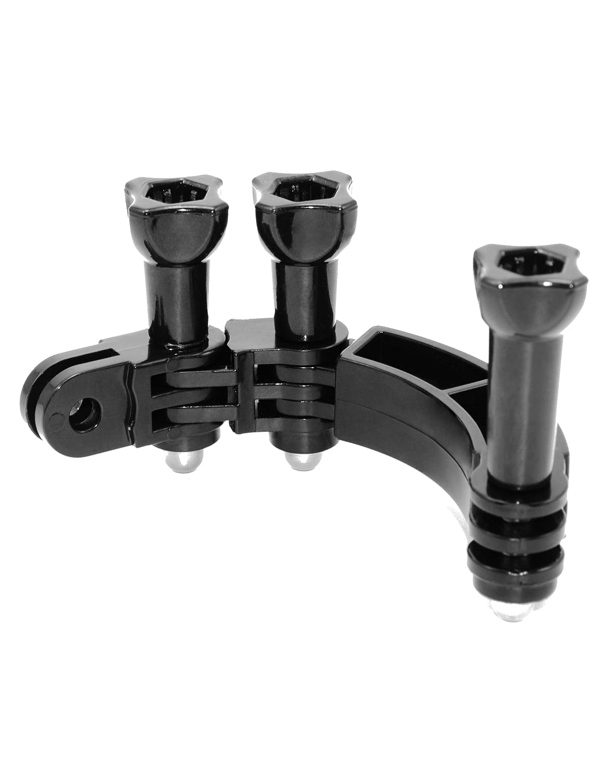 Goliton 90 Degree Rotary Extension arms Mount rig Screw Compatible with GoPro Hero 11/10/9/8/7/(2018)/6/5/4 Black