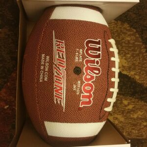 Wilson NCAA Red Zone Series Composite Leather Official Size Football | WTF1570ID