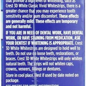 Crest 3D White Whitestrips Professional Effects, 40 count