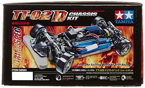 Tamiya 1: 10 TT 300058584 02D Drift Spec Chassis