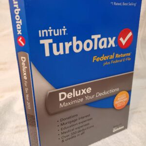 Turbotax Deluxe No State 2013