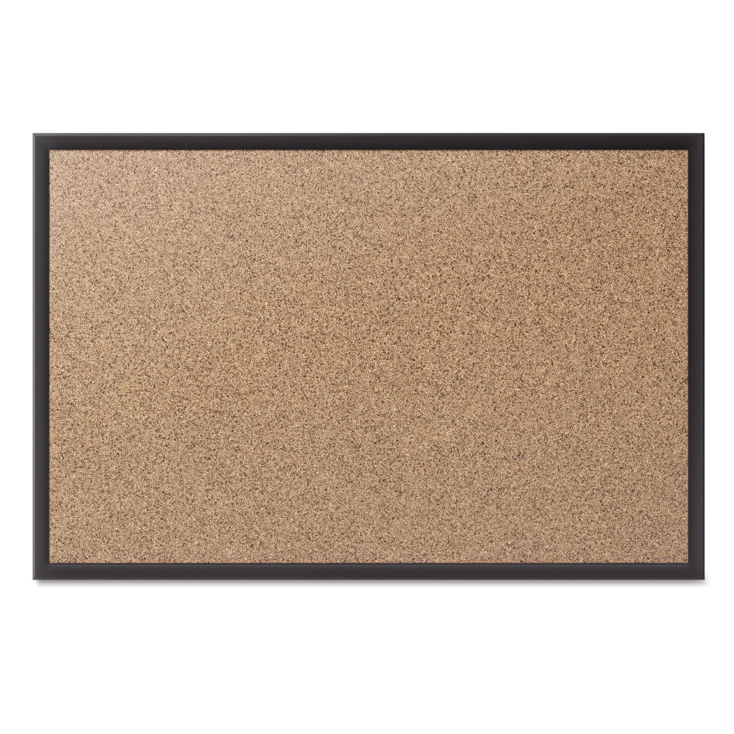 Quartet Cork Board, Bulletin Board, 8' x 4' Corkboard, Black Frame (2308B)