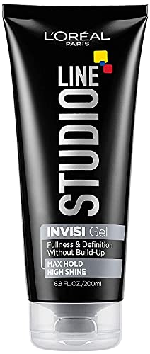 L'Oreal Paris Studio Line INVISI Gel, Strong Hold 6.80 oz ( Packs of 2)