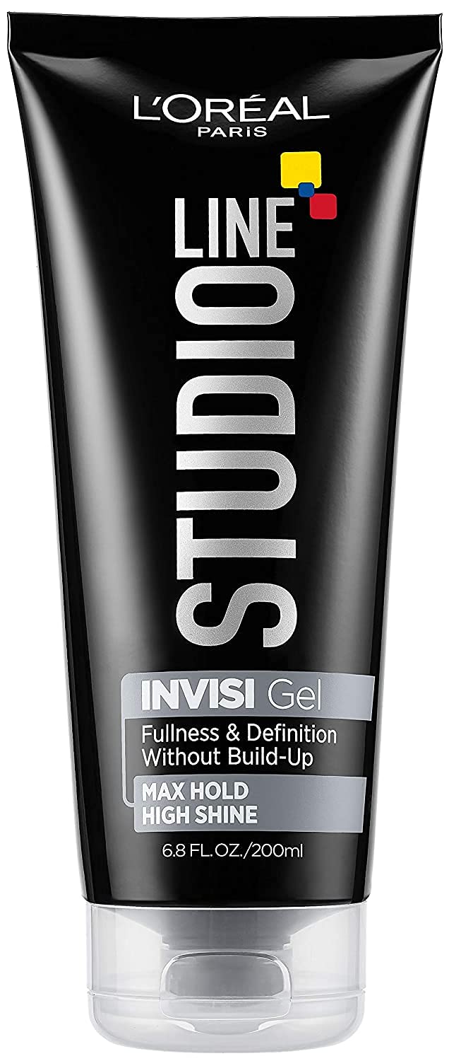 L'Oreal Paris Studio Line INVISI Gel, Strong Hold 6.80 oz ( Packs of 4)