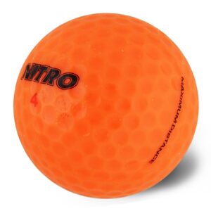 Nitro NMD12OBXC Maximum Distance Golf Ball (12-Pack), Orange