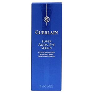 Guerlain Super Aqua Eye Serum Intense Hydration Wrinkle Serum Plumper for Unisex, 0.5 Ounce