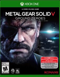 metal gear solid v: ground zeroes - xbox one standard edition