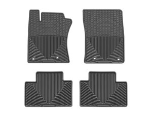 weathertech all-weather floor mats for toyota 4runner - 1st & 2nd row (wtcb307136), black