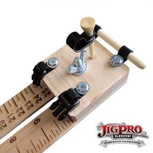 Jig Pro Shop 10" Pocket Pro w/Multi-Monkey Paracord Bracelet Jig