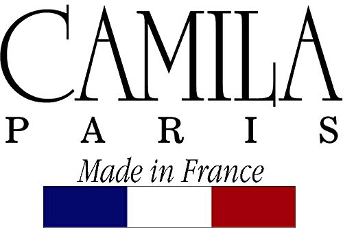 Camila Paris AD48 French Fashion Headband for Women, Very Flexible with Teeth for Strong Hold Grip, Women's Hairband, No Slip and Durable Styling Girls Hair Accessories, Made in France with Cellulose