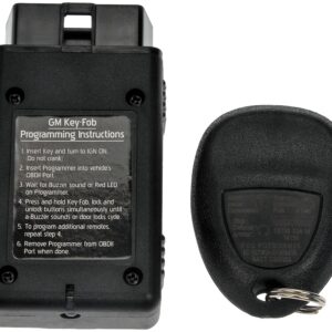 Dorman 13736 Keyless Entry Remote 4 Button Compatible with Select Models (OE FIX), Black