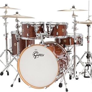 Gretsch Drums Catalina Maple CM1-E605-WG 5-Piece Drum Shell Pack, Walnut Glaze