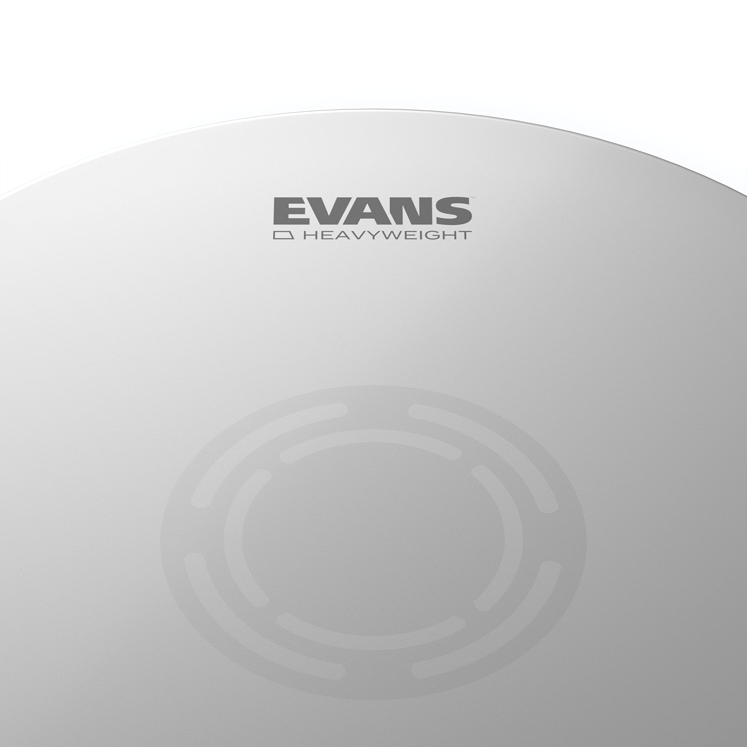 Evans Heavyweight Coated Drumhead - Coated Snare Drum Head - Reverse Dot for Durability, Focus, Attack - 2 Plies of Film - 14 Inch