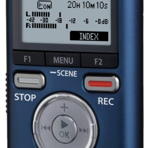 Olympus WS-822 Blue Voice Recorders with 4 GB Built-In-Memory