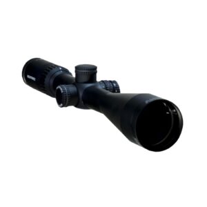 NIGHTFORCE SHV 4-14x56mm Second Focal Plane (F2/SFP) 30mm Tube Durable Precise Waterproof Fogproof Hunting Gun Scope, Center Only Illumination - Moar - 30 MOA - Center Illumination Reticle