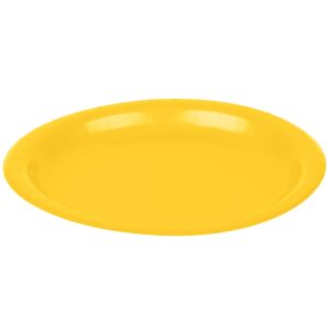 Yellow Sunshine Disposable Paper Plates - 6.75'', 20 Count - Perfect for Birthdays, Weddings, Baby Showers