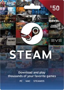 steam gift card - $50