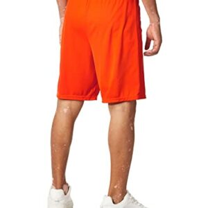 Augusta Sportswear Men's Standard Training Short, Orange, Medium