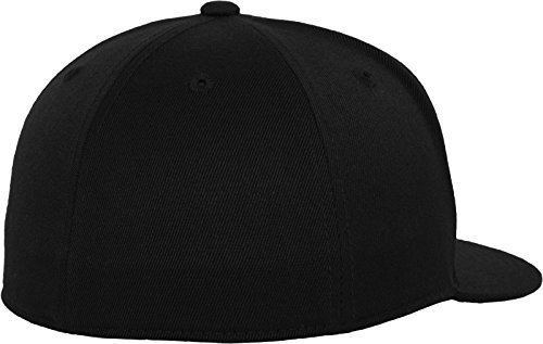 Flexfit Men's Premium 210 Fitted Cap, Black, Large/X-Large