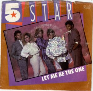 five star / let me be the one / 45rpm record + picture sleeve