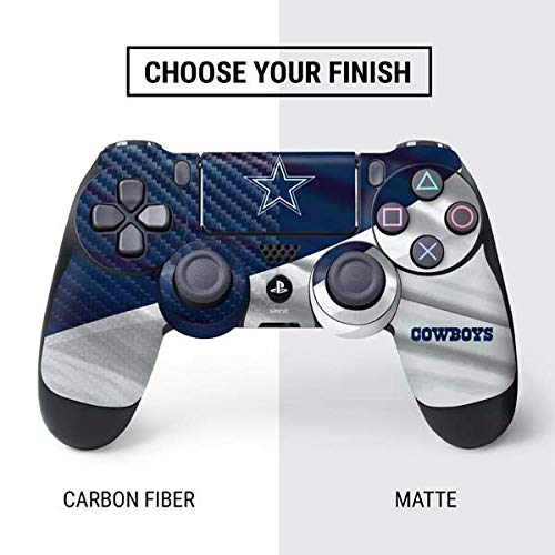 Skinit Decal Gaming Skin compatible with PS4 Controller - Officially Licensed NFL Dallas Cowboys Design