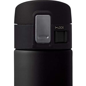 Zojirushi 0.36-Liter Stainless Steel Travel Mug, 12-Ounce, Black