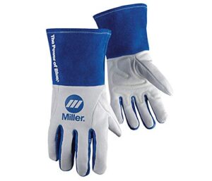 miller 263349 arc armor tig welding glove, x-large